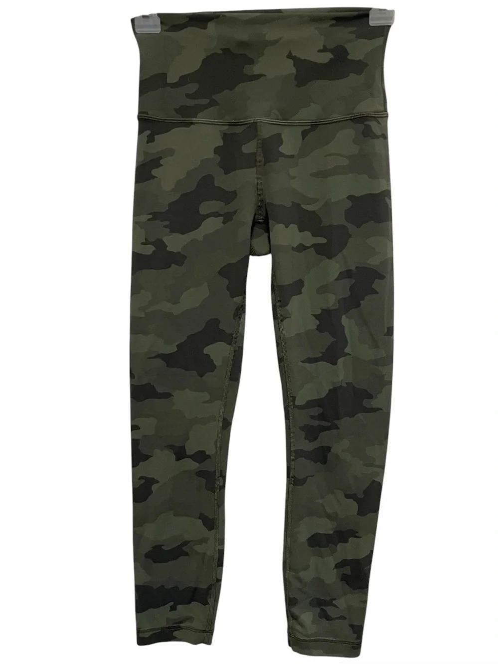 Lululemon wunder train crop legging 23” heritage camo green